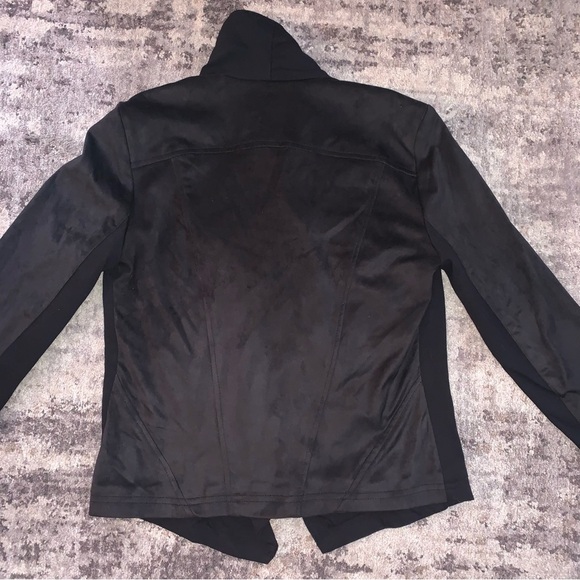 INC Black Zip-Up Jacket/Top - Picture 4 of 4